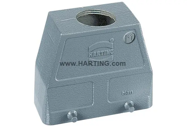 Harting Kabelhus Han16B M32 rett høy 4 tapper 