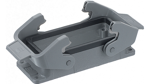 Harting HAN 10B BASE PANEL 2 LEVERS 
