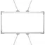 VELVET Rectangular Rabbit Ears aluminum frame for 2X1 panels