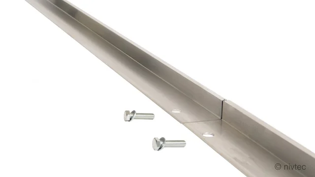 Nivtec alu chair blocking device blank, length: 100cm 