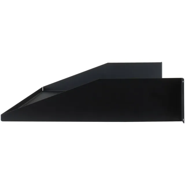 Penn 2U Black Rack Shelf - 368mm Deep Recommended Load Capacity: 22Kg 