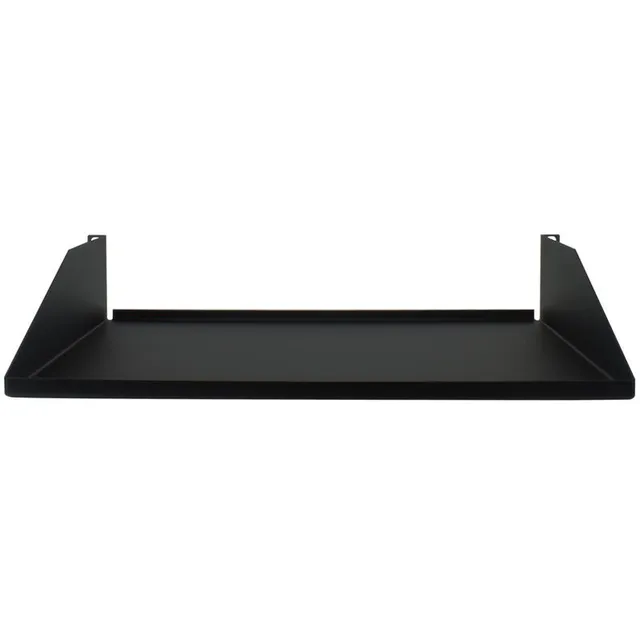 Penn 2U Black Rack Shelf - 368mm Deep Recommended Load Capacity: 22Kg 
