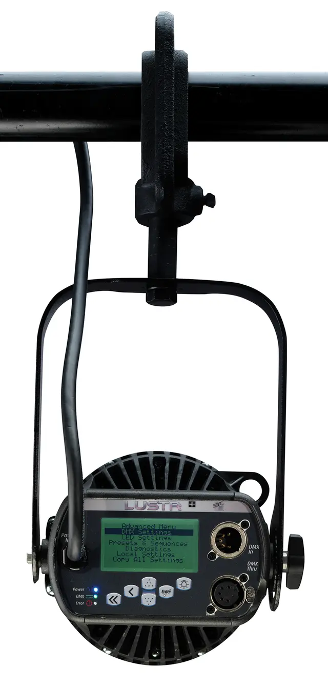 ETC Desire CE D22 Lustr+ Portable Fixture, Schuko, Black 