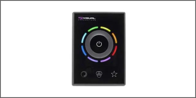 Visual Encolor T10 Wall-mount RGBW DMX controller 