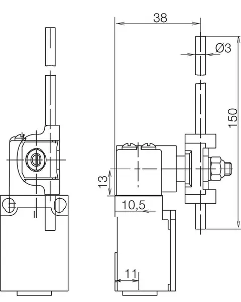 Bernstein Endestopp TI2-SU1 AD 