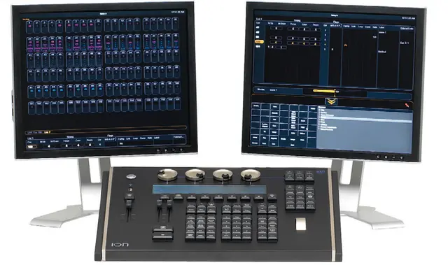ETC Ion Classic Console After Sales Upgrade to 6,144 Outputs 