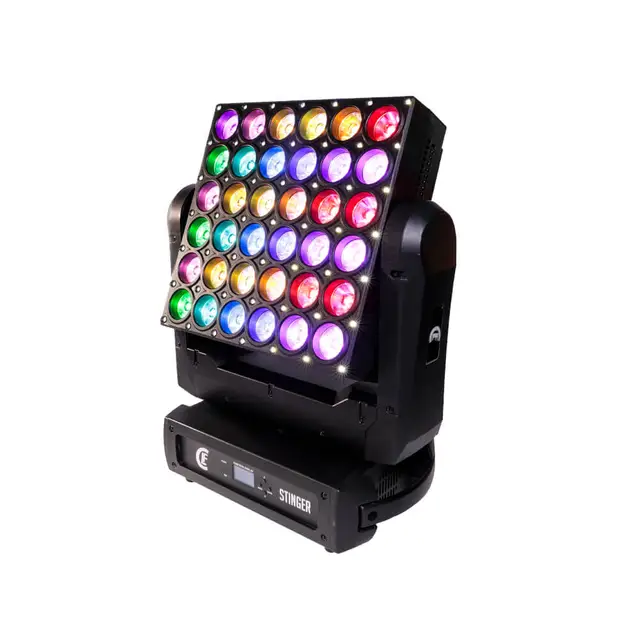 CLF Stinger effect Yoke spot with 36 RGBW & 49 white led 