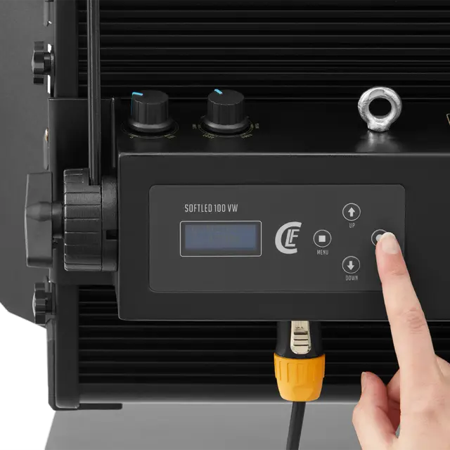 CLF Softlight 100, 3200k ~ 6000k, vw, LED, 120° Beam Angle 