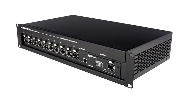 A&H ME-U 10 Port PoE Hub ME-D option card fitted 