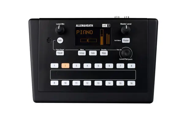 A&H ME-1 Personlig mikser 40 kanaler, PSU, hodetelefonbøyle 