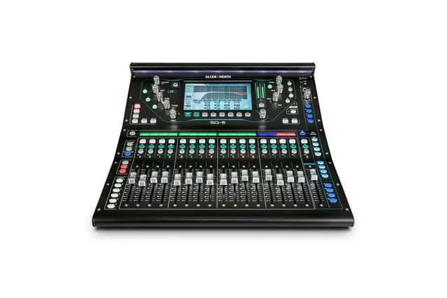 A&H SQ-5 48ch digital mixer, 96kHz 16 Mic/Line 12 XLR out 