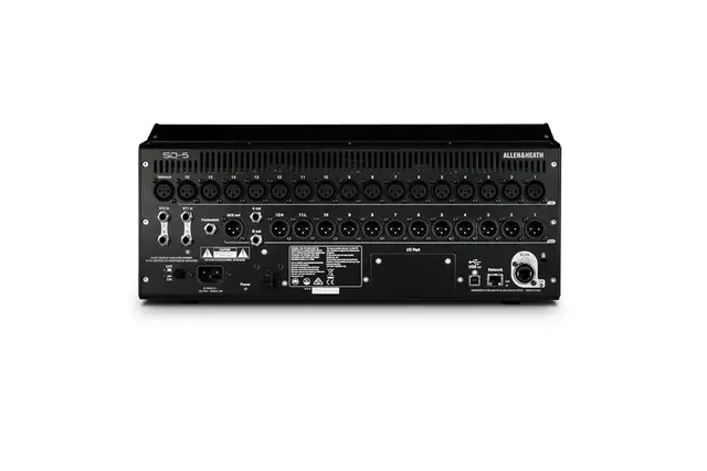 A&H SQ-5 48ch digital mixer, 96kHz 16 Mic/Line 12 XLR out 