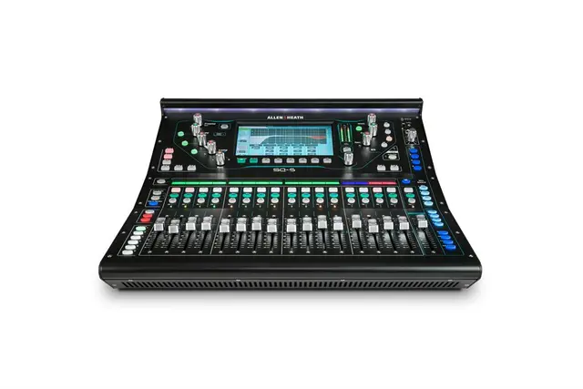 A&H SQ-5 48ch digital mixer, 96kHz 16 Mic/Line 12 XLR out 