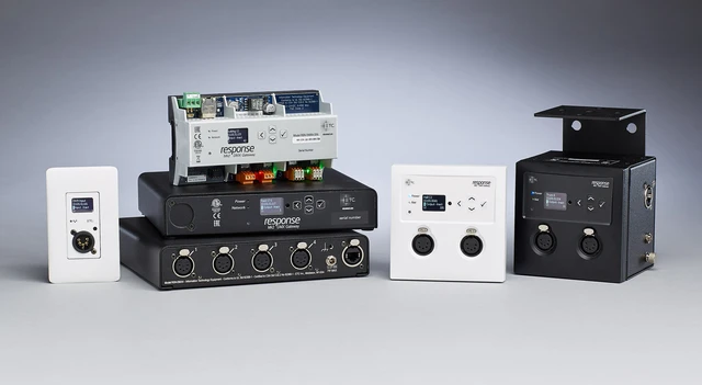 ETC Response Mk2  2-port Wall-mount Gateway, XLR Input, Gray 