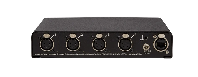 ETC Response Mk2 4-port DMX Gateway, XLR Output, Rack-mount style 