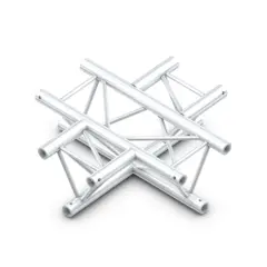 Milos M290VU Trio Heavy duty Black 4 way truss cross piece HD