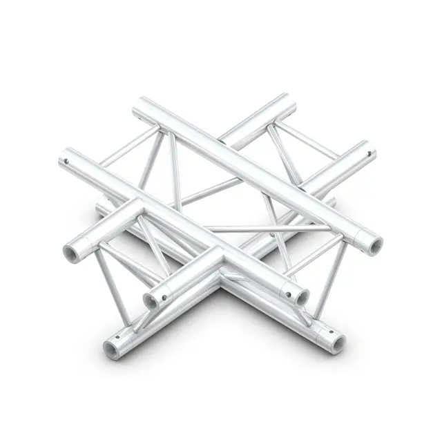 Milos M290VU Trio Heavy duty Black 4 way truss cross piece HD 