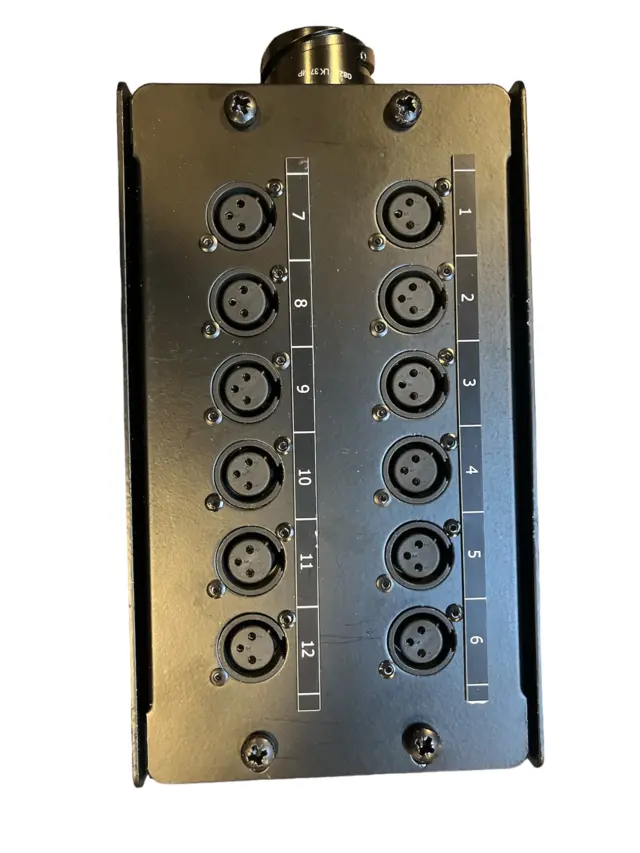 LMT-CAB LK37 Stageboks 1/2 LMT boks 12xlrF-LK37M 