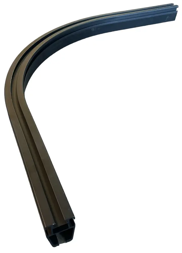LMT-MEK Teppeskinne Sving 90 grader R500 (146cm) 
