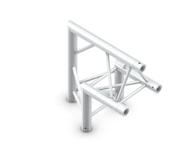 Milos M290VU Trio Heavy duty 2 way 90° truss corner apex out HD 