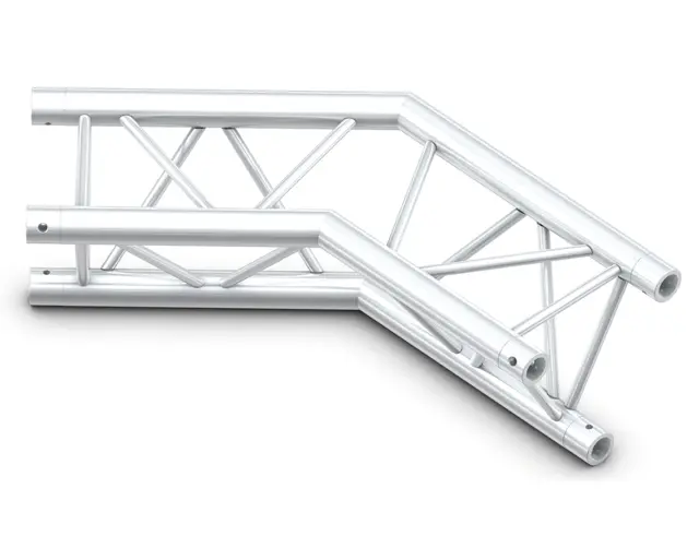 Milos M290VU Trio Heavy duty Black 2 way 135° truss corner HD 