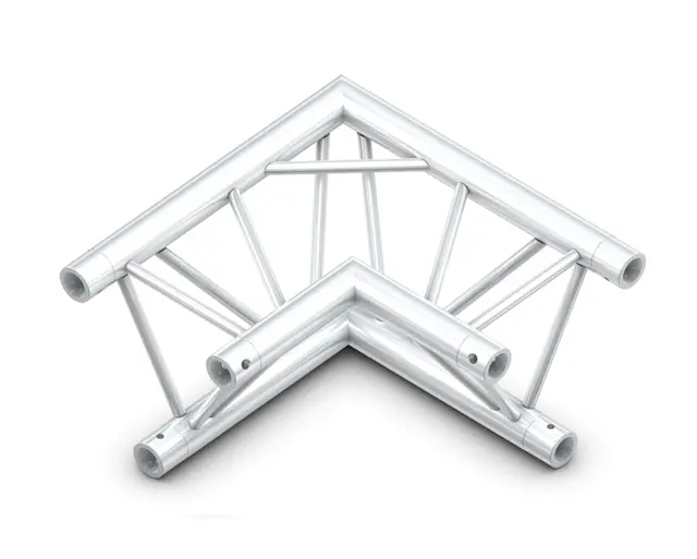 Milos M290VU Trio Heavy duty Black 2 way 90° truss corner HD 
