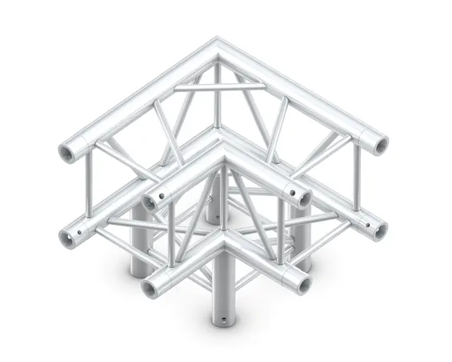 Milos M290VU Quatro Heavy duty Black 3way truss corner HD 
