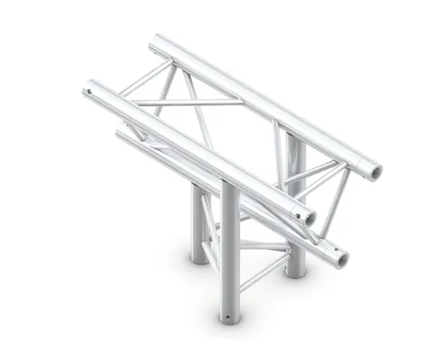 Milos M290U Trio Regular Black 3 way vertical truss tee piece apex down 