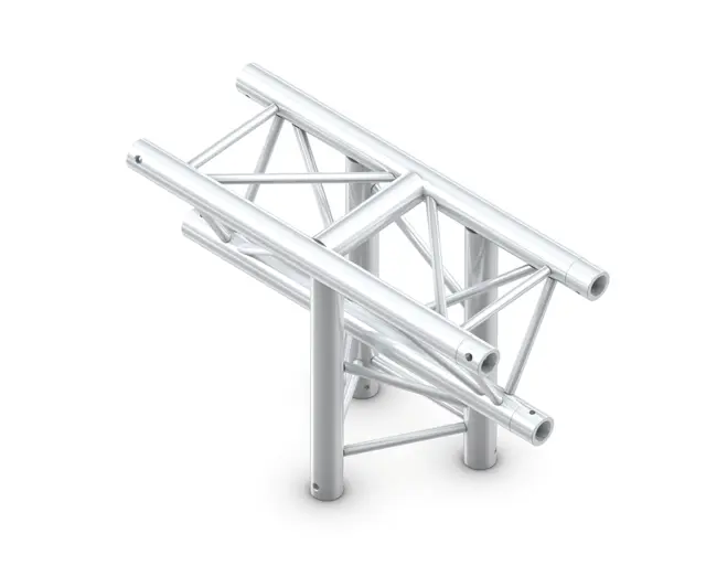 Milos M290U Trio Regular Black 3 way vertical truss tee apex down 