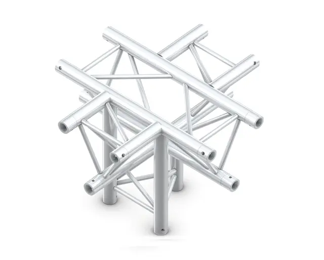 Milos M290U Trio Regular Black 5 way truss cross down leg apex down 