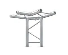 Milos M290U Duo Heavy duty 3 way horizontal 90° corner leg down