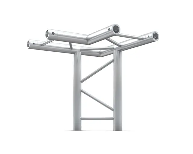 Milos M290U Duo Heavy duty 3 way horizontal 90° corner leg down 