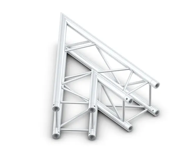 Milos M390L Quatro Heavy duty 2 way 45° truss corner HD 