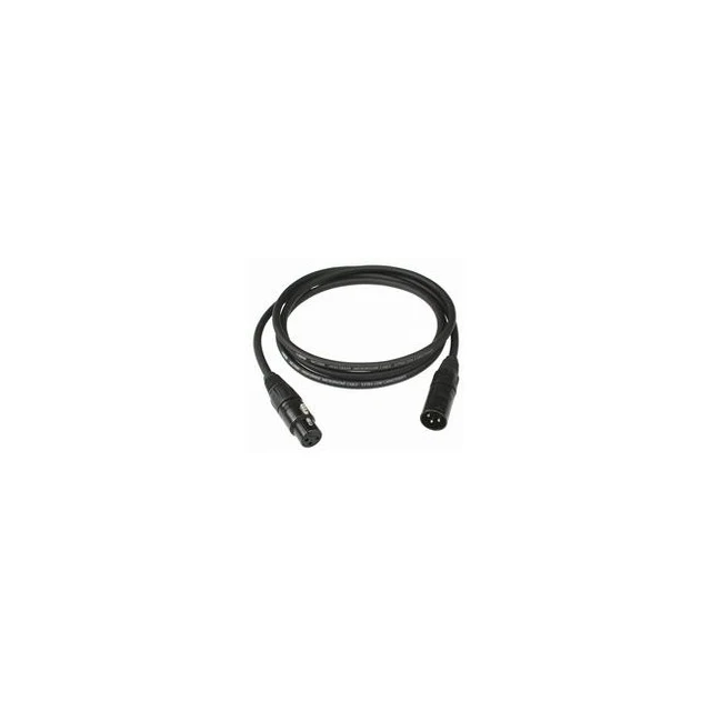 Link Mikrofonkabel 10,0 meter neutrik XLR 3P Sort 