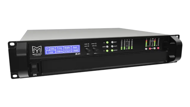 Martin Audio IK41-DANTE Amplifier IKON Series class D powerplants 