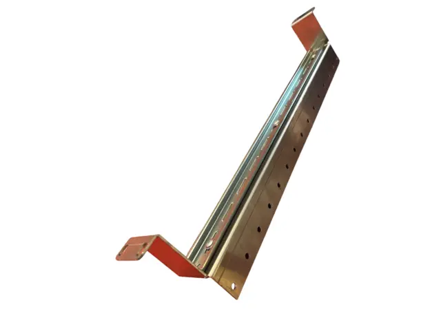 LMT P10-10 1U DinSkinne for 19'' Rack, Komplett med skinne 