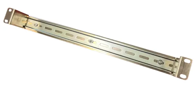 LMT P10-10 1U DinSkinne for 19'' Rack, Komplett med skinne 