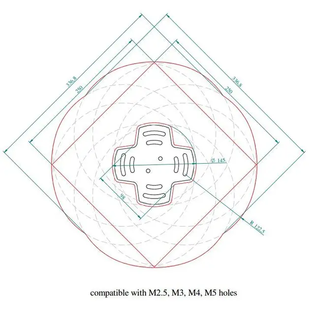 Euromet Arakno universal maks 20kg svart 