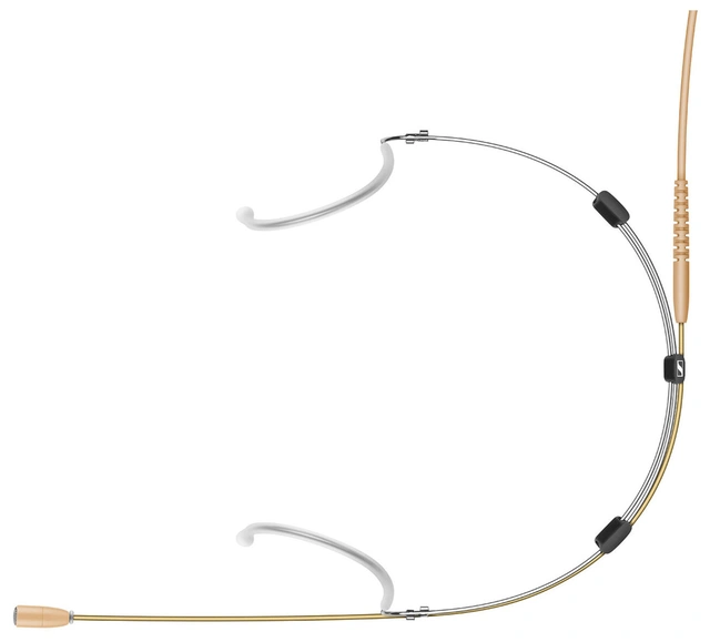 Sennheiser HSP Essential Omni-Beige Headworn microphone, Beige 