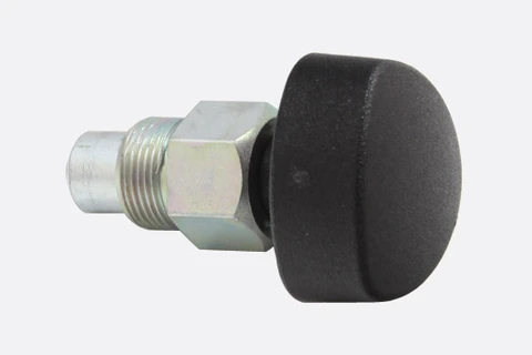K&M Spring loaded locking bolt 