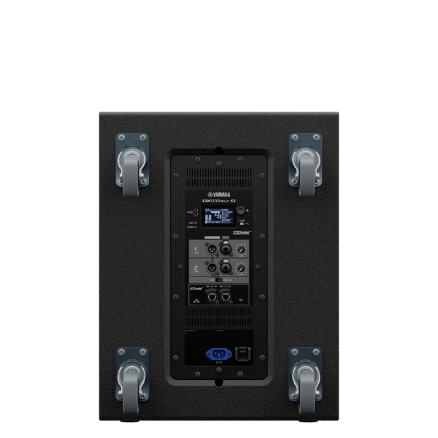 Yamaha DXS15XLF-D Aktiv høyttaler 15” subwoofer  4” Voice Coil. Dante sort 