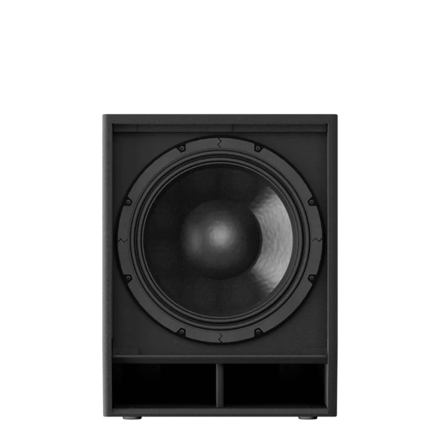 Yamaha DXS15XLF-D Aktiv høyttaler 15” subwoofer  4” Voice Coil. Dante sort 