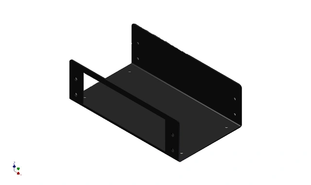 LMT B20-03 3U Halvboks m/1stk slisse 