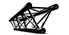 Milos M290U Trio Regular Black 4m length truss