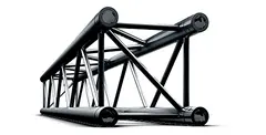 Milos M290U Quatro Regular black 0,5m length truss