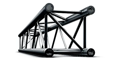 Milos M290U Quatro Regular black 0,5m length truss 