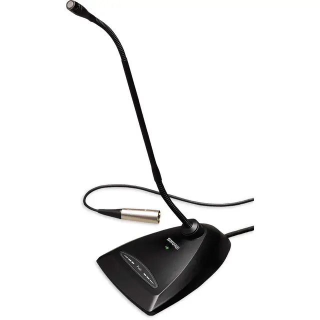Shure MX418D-C 18in gooseneck cardioid table base 