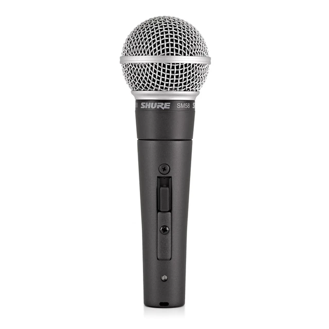 Shure SM 58 med bryter Cardioid Dynamic, On-Off Switch 