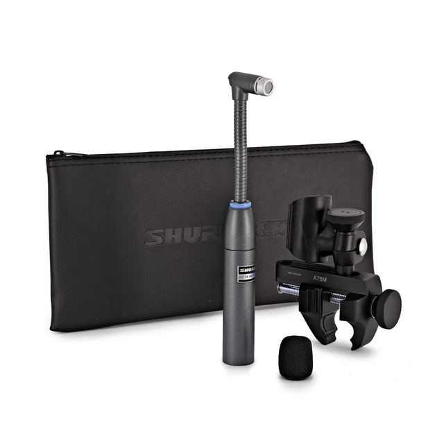 Shure Beta 98AMP/C Preamp & A75M Miniature Cardioid Mic 