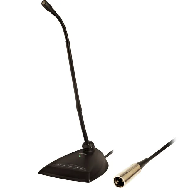 Shure MX412D-C 12in gooseneck cardioid table base 